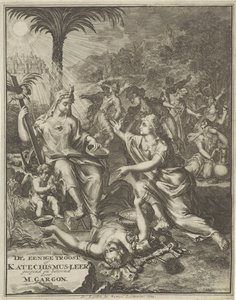 Titelside til: M. Gargon, den eneste trøst, 1713