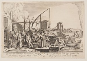 Ild, fra De fire elementer af Jan van de Velde II