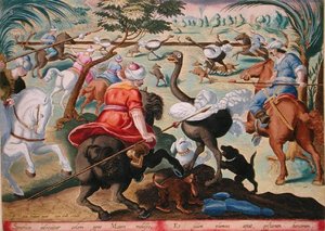 Moors on Horseback Jagt strudse, plade 62 fra 