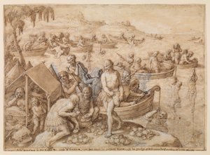  af Jan van der (1523-1605) Straet
