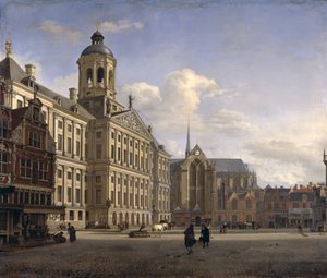 Det nye rådhus, Amsterdam, 1668