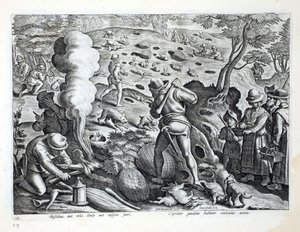 Jagtkaniner, illustration fra 