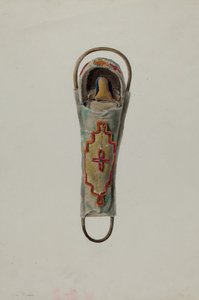 Cree Papoose dukke af Jane Iverson