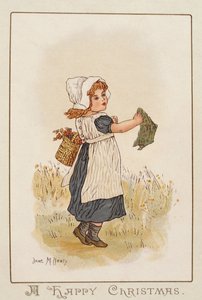 "En glædelig jul" (chromolitho)