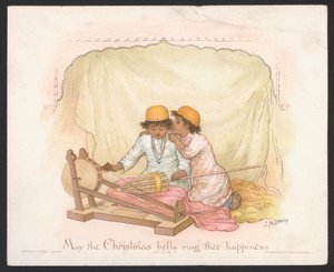 Julekort (chromolitho)