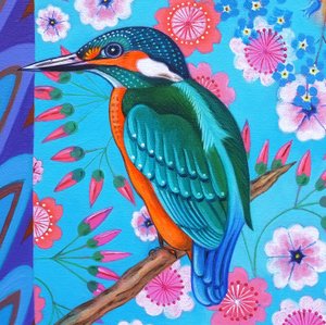 Kingfisher, 2016, af Jane Tattersfield