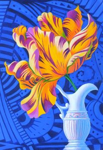 Tulipan, 2014, af Jane Tattersfield