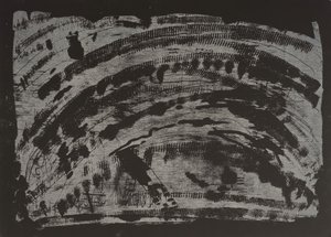Poisoned Earth II, 2013 (træsnit med motorsav)
