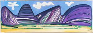 The Road to Ardnamurchan, 2015 (olie på lærred) af Janet McKenzie