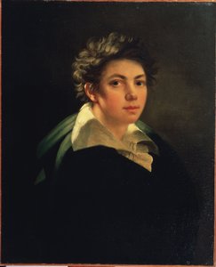"Selvportræt"-maleri af Janos Rombauer (1782-1849) 1813 State A. Pushkin Museum of Fine Arts, Moskva af Janos Rombauer