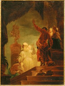 Sankt Paulus i Athen af Januarius Zick