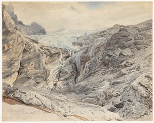 Rosenlaui Gletscher af Janus La Cour
