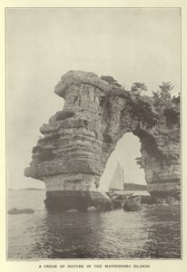 En freak af natur på Matsushima-øerne