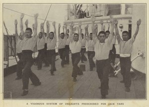 Et kraftfuldt system af Delsarte ordineret til Jack Tars af Japanese Photographer