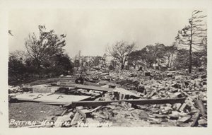 Efter det store jordskælv i Kanto, Japan, 1923 af Japanese Photographer