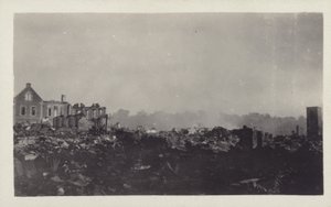Efter det store jordskælv i Kanto, Japan, 1923 af Japanese Photographer