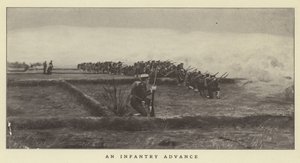 Et infanterifremstød af Japanese Photographer