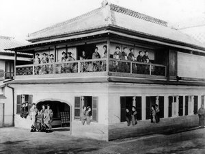 Geishahuset, ca. 1860