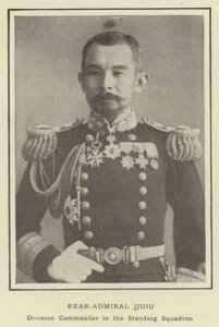 Kontreadmiral Jjuiu, divisionschef i den stående eskadron af Japanese Photographer