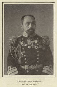 Viceadmiral Hidaka, chef for flåden af Japanese Photographer