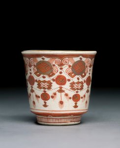 Cup, Kaga-provinsen, Meiji-æraen (porcelæn)