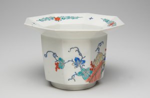 Cup, slutningen af 17.-tidligt fra det 18. århundrede (Kakiemon, porcelæn med overglaze emalje) af Japanese School