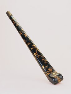 Eksportrørholder, slutningen af 1600-tallet (lak) af Japanese School