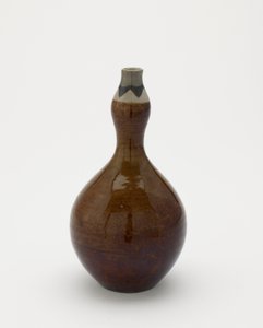 Kalebassformet sakeflaske, Nagayo, Nagasaki præfektur, Edo-periode, tidligt 18.-begyndelsen af 1800-tallet (keramik) af Japanese School