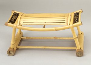 Nakkestøtte (bambus) af Japanese School