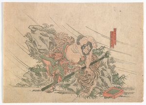 Heroes of the Water Margin, Edo-perioden, ca. 1830