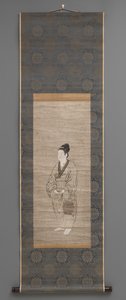 Kakemono, begyndelsen af det 19. århundrede af Japanese School