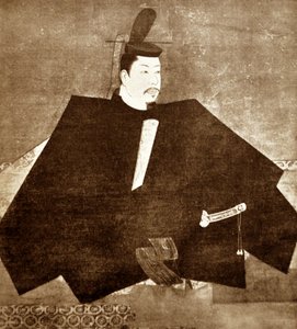 Minamoto no Yoritomo (tryk) af Japanese School