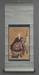 Portræt af en Zen-præst af Japanese School