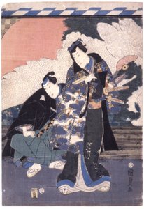 Unchi ted (Segawa Kikunojo V/Shinzo Funahashi) af Japanese School