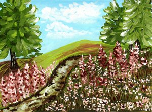 Den snoede blomstersti