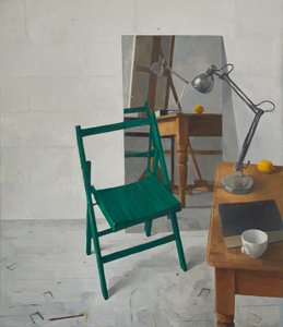 Studio Interior, 2016 (olie på lærred)