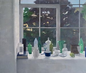 Summer Arrangement, 2020 (olie på lærred)