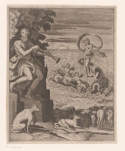 Venus triumf med Polyphemus på kysten af Jaspar de Isaac