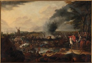 Slaget ved Ekeren den 30. juni 1703, mellem 1703 og 1716. af Jasper Broers