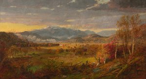 Udsigt over Mt. Washington af Jasper Francis Cropsey