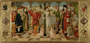 The flagellation of Christ, c.1450-60