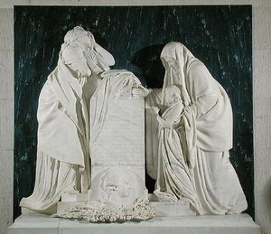 Monument for hjertet af Victor Charpentier (1732-76) Comte d