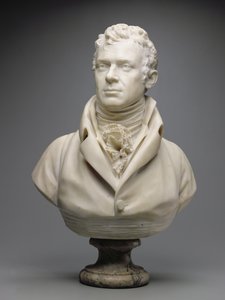 Robert Fulton, ca. 1804 (marmor) (se også 345578-79) af Jean Antoine Houdon