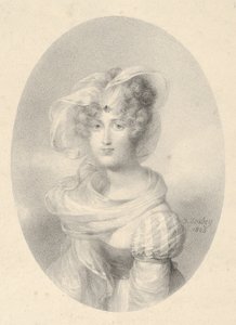 Portræt af Madame Ditte-Harmite