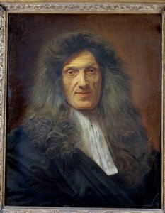 Portræt af Louis XIVs læge, Raymond Finot (1636-1709) Maleri af Jean Baptiste Jouvenet (1644-1717) 1704. Dim 0,73 x 0,59 m Louvre-museet, Paris