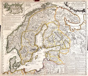 Danmark, Norge, Sverige, Finland, det nordvestlige Rusland, Estland, Letland, Litauen, det nordlige Polen