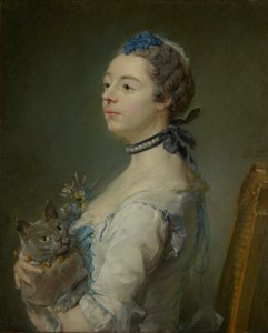 Magdaleine Pinceloup de la Grange, født i Parseval af Jean Baptiste Perronneau
