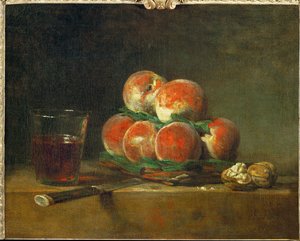 Panier de peches - en kurv med ferskner ...