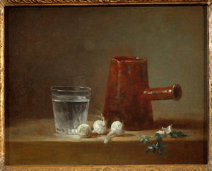 Pot (maleri på lærred) af Jean-Baptiste Simeon Chardin