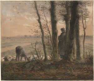 Faldende Blade af Jean-Francois Millet